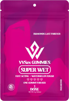 Super Wet VVSex Female Enhancement Gummies – Single Dose
