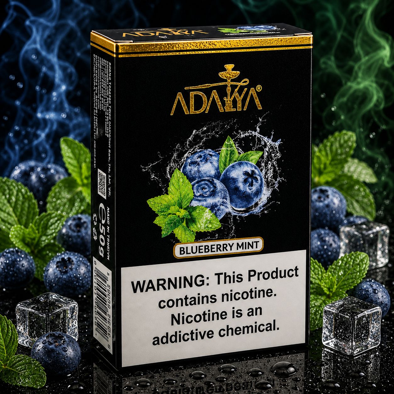 Adalya – Blueberry Mint 50G