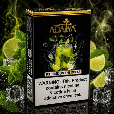 Adalya – Ice Lime on the Rocks 50G