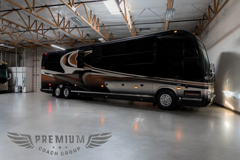 2008 PREVOST AMERICAN CARRIAGE H-345 QUAD SLIDE