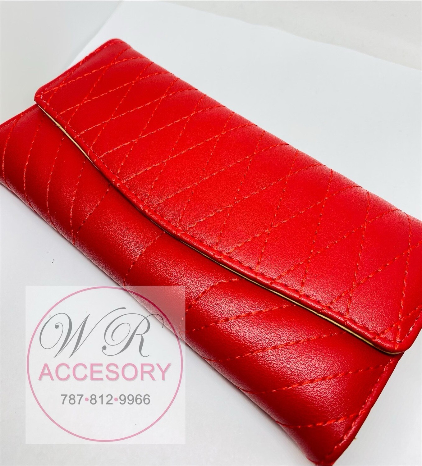 RAW0796 RED wallet dama