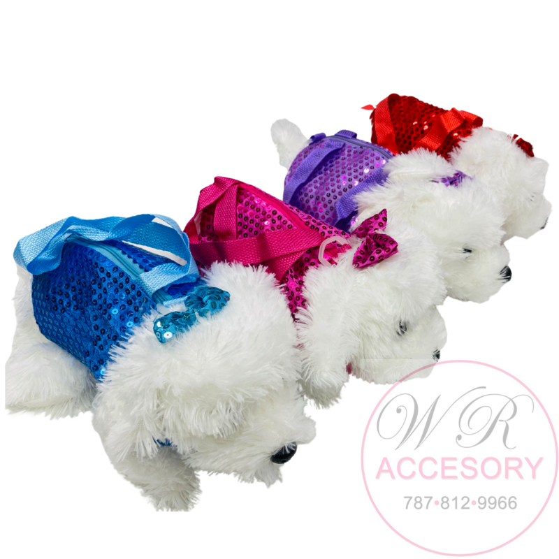MBG-0519 perritos carteras 6pcs