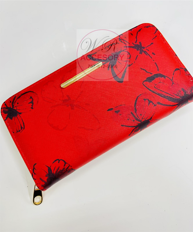 W1314-4 RD RED wallet dama