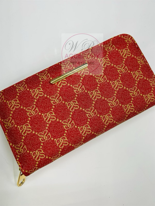 W1314-14 RD RED wallet dama