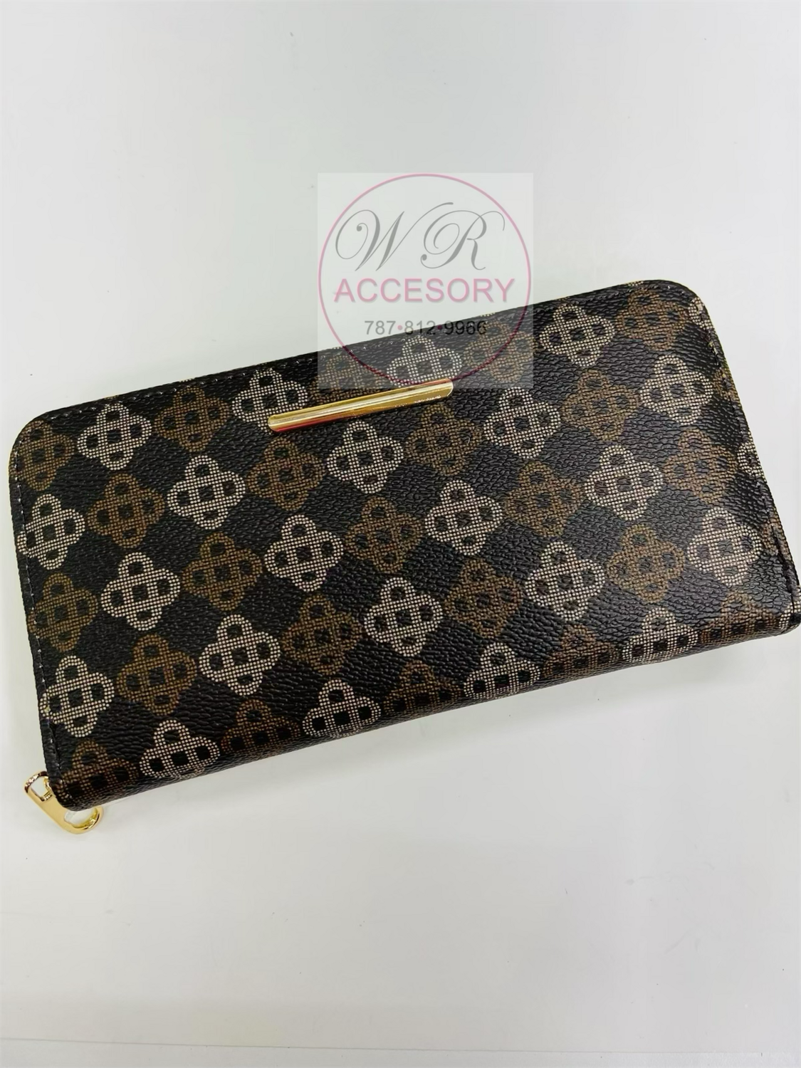 W1314-2 BR BROWN wallet dama