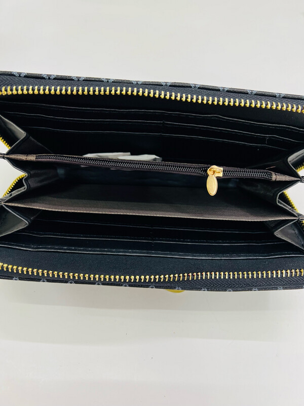 W1314-2 BK BLACK wallet dama