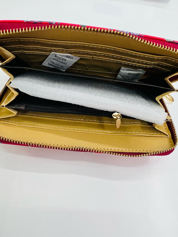 W1314-13 RD RED wallet dama