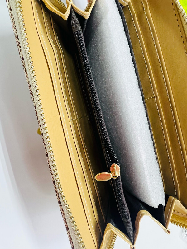 W1314-14 BG BEIGE wallet dama