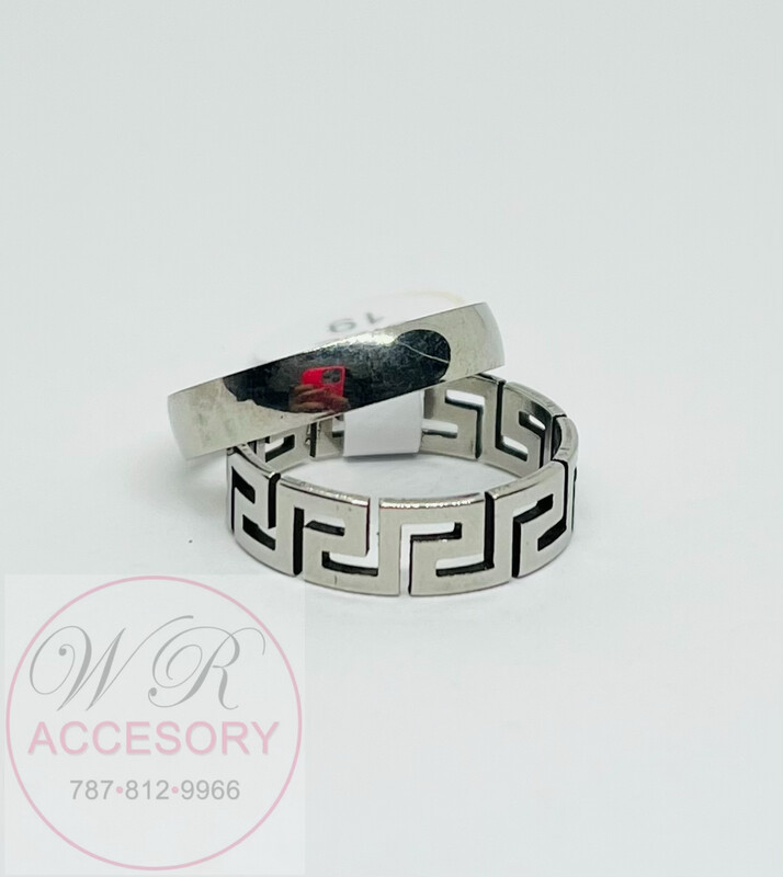 R-027 SILVER Sz: 9