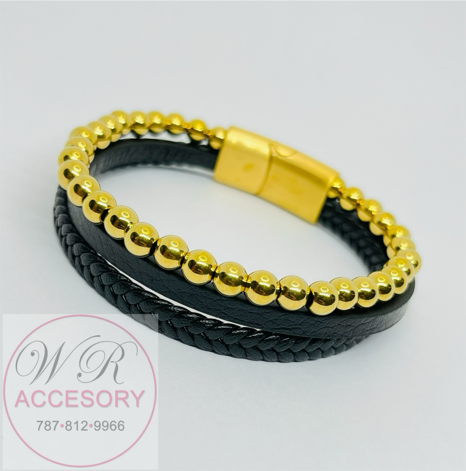 Pulsera S.S. Caballero #177