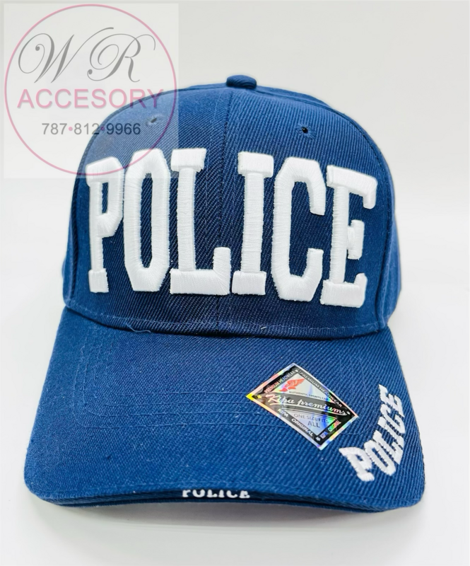 Gorra Police Azul (1)