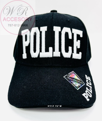Gorra Police Negra