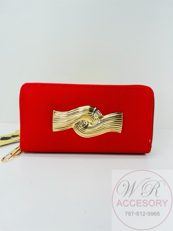 W1834 RED wallet dama