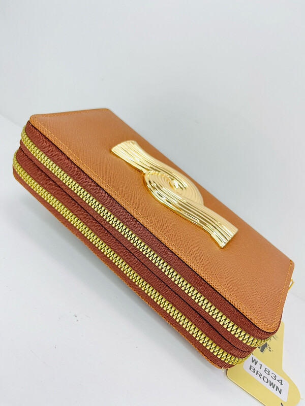 W1834 BROWN wallet dama