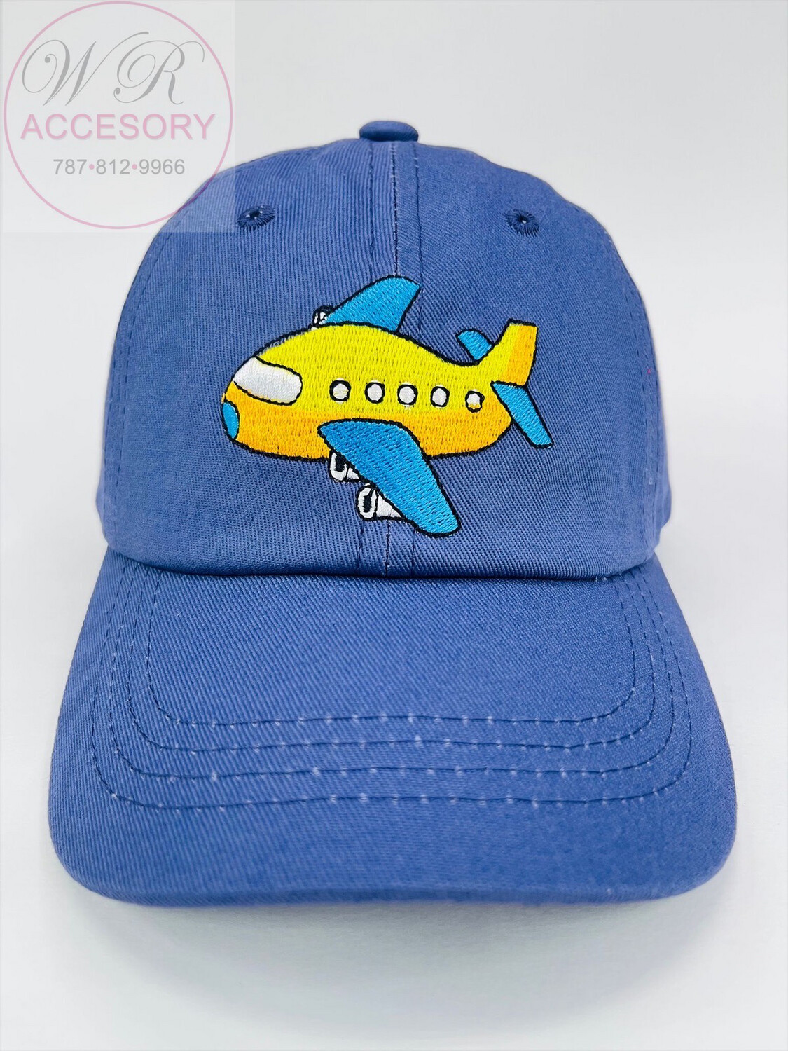 S18186K Gorra niños avión AZUL