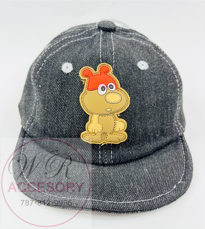 S18159DK Gorra bebé oso Negro
