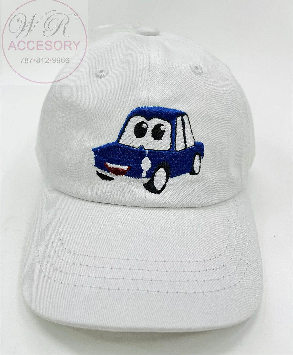 S18187K Gorra niños Carrito BLANCO