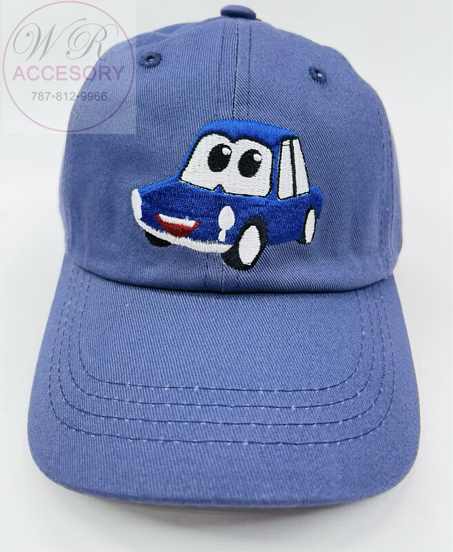 S18187K Gorra niños Carrito AZULADO