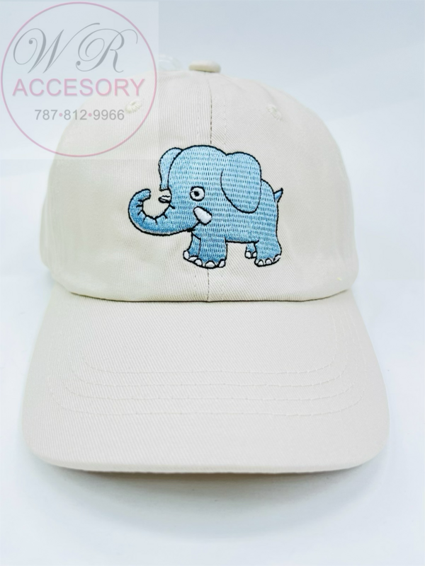 S18181K Gorra niños elefante BEIGE 