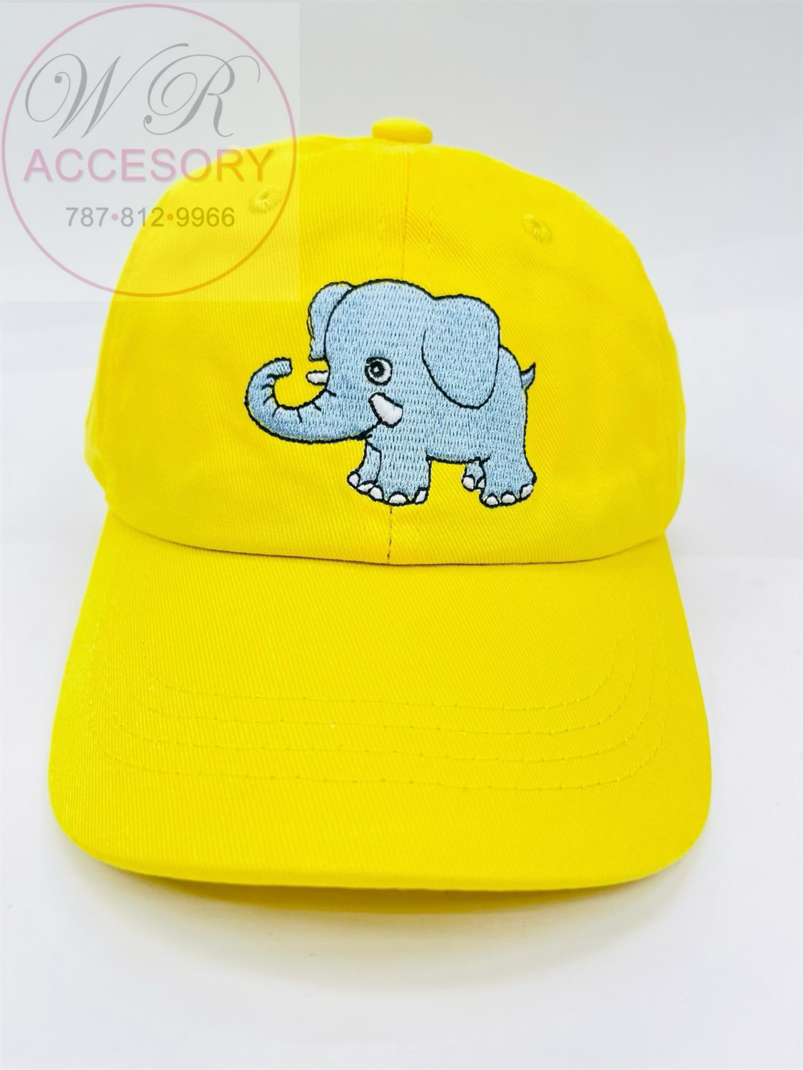 S18181K Gorra niños elefante AMARILLO 