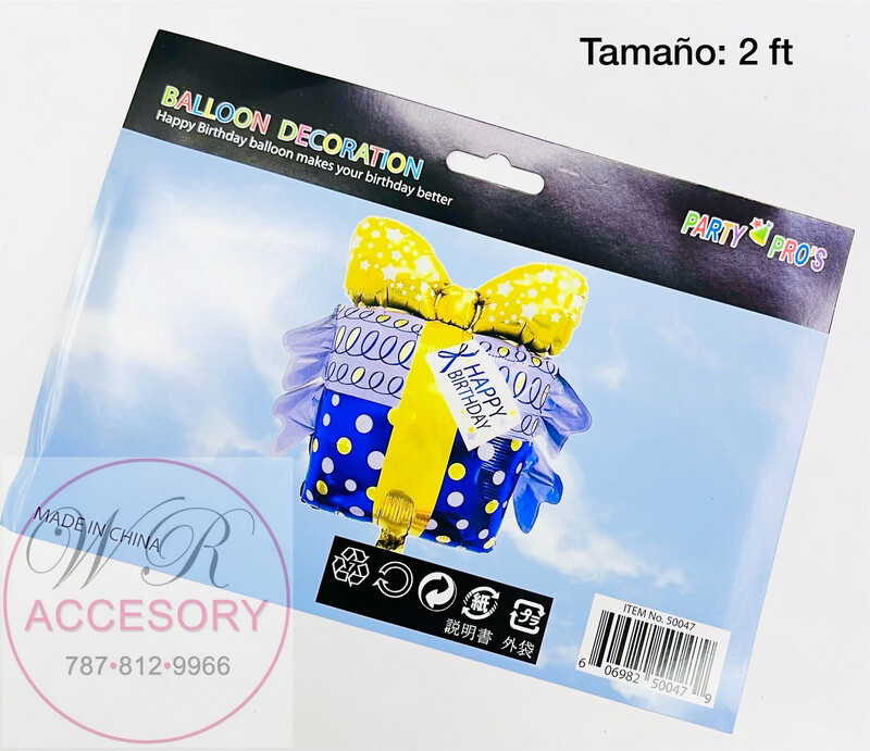Globo Regalo Violeta 50047