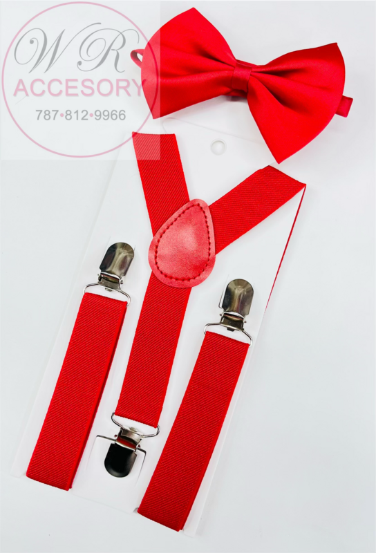 GFE1850RD/Tirantes con Lazo color ROJO