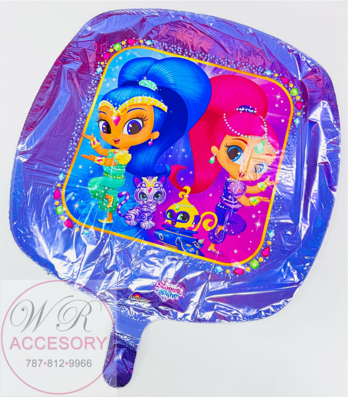 Globo Cuadrado Shimmer and Shine 33940