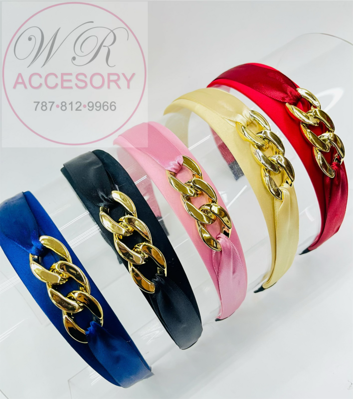 RHB-0298R5 Diademas con cadenas