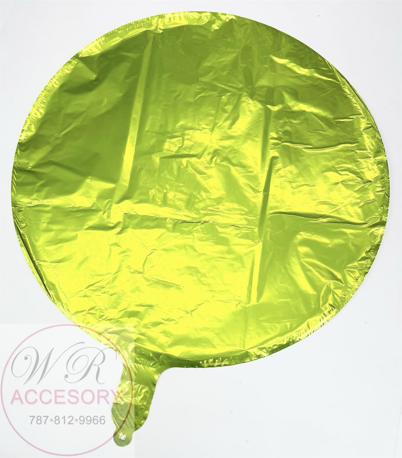 Globo Circular Lime Green 113012