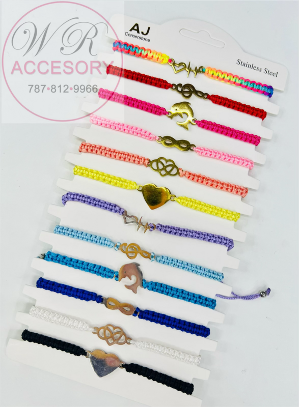 BR-2246 Pulseras de Hilo