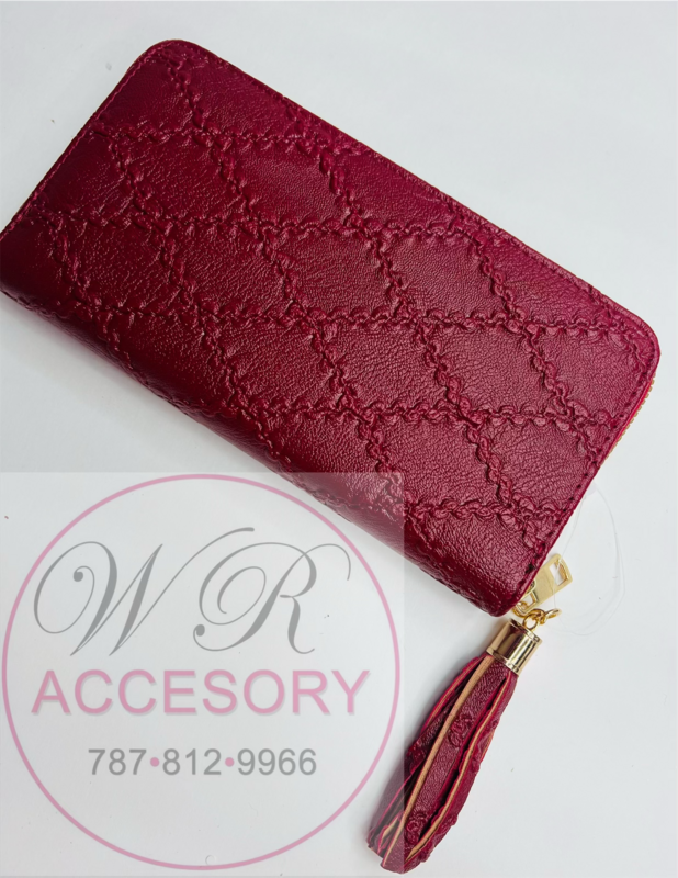 RBG-0389R5 Burgundy Wallet de Dama