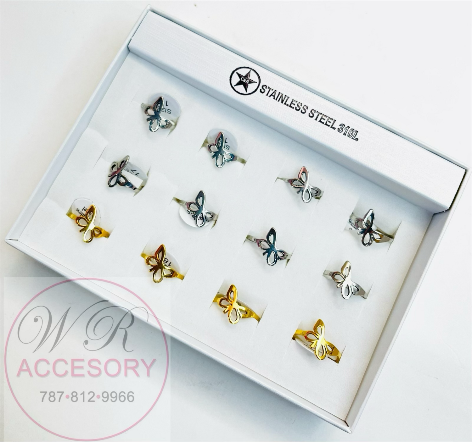 R-089 Sortijas Stainless Steel 