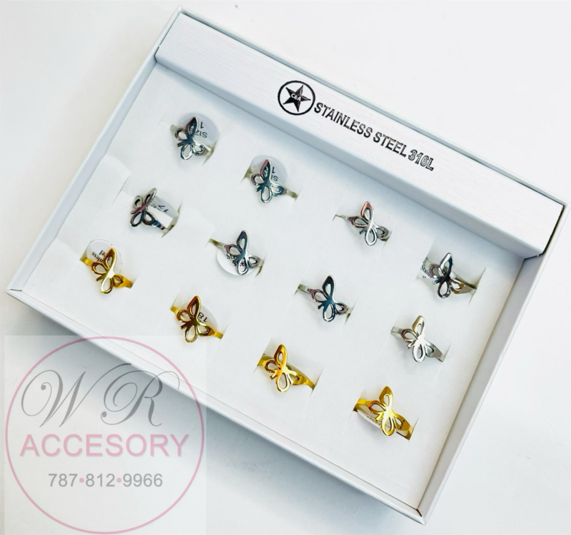 R-089 Sortijas Stainless Steel 