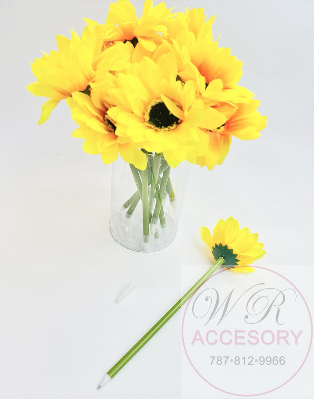 RNT-0853R Bolígrafos de Flores 