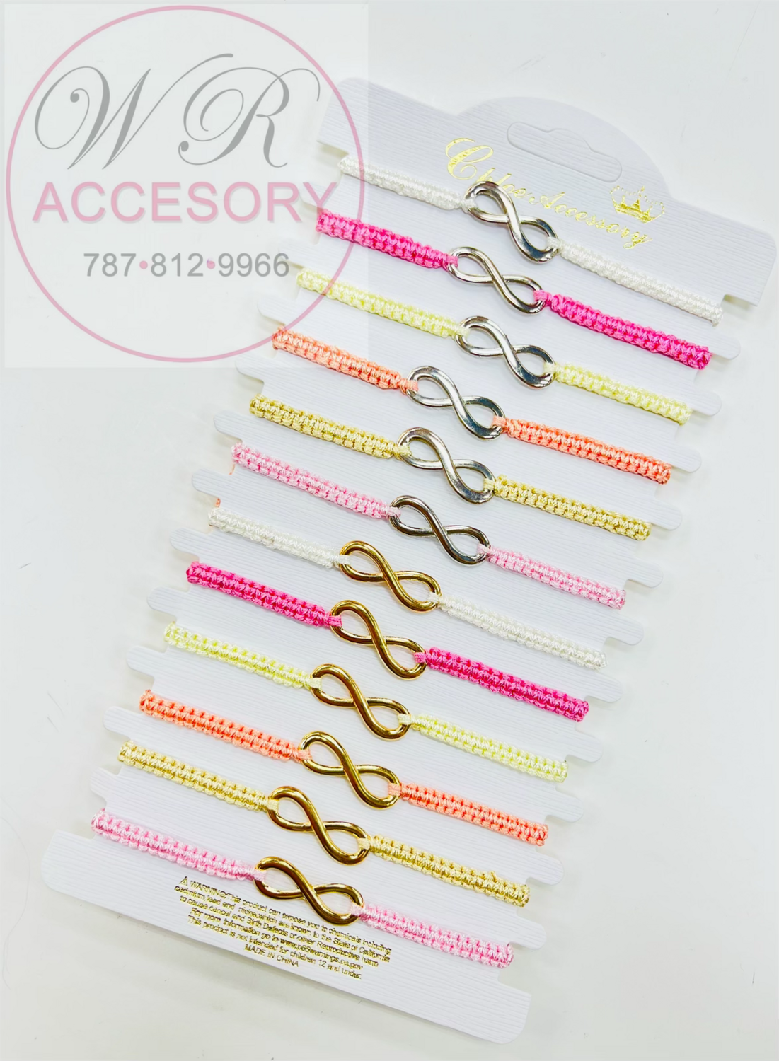 RBT-1664R/Pulseras de Hilo