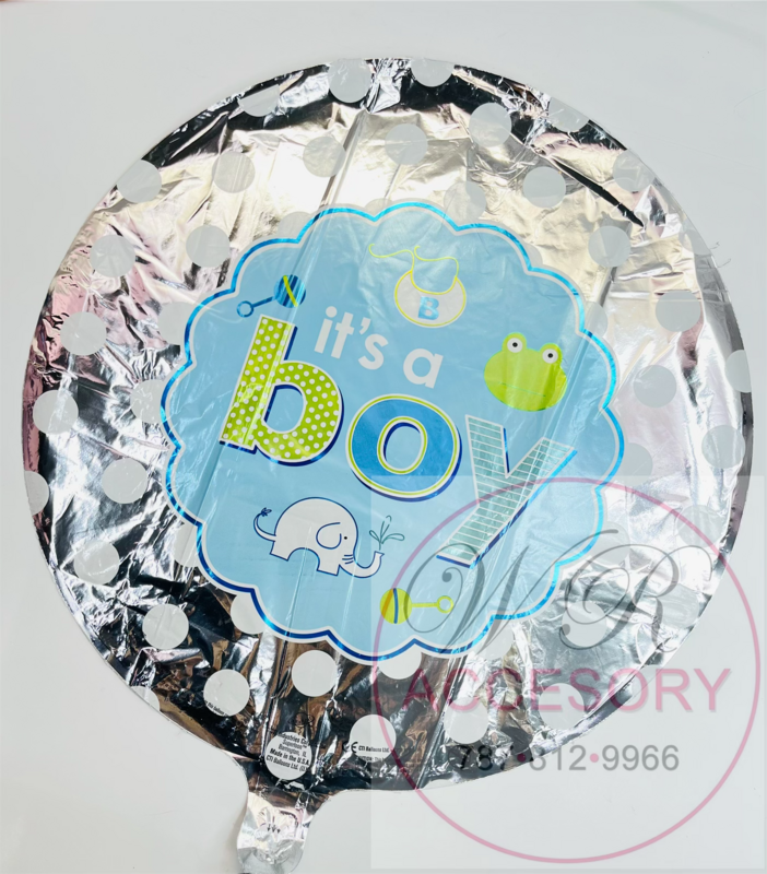 Globo “It’s a Boy” Sapito y Elefante 114074 