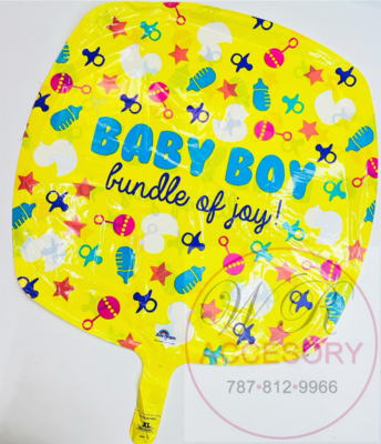 Globo “Baby Boy Bundle of Joy” Amarillo 33635