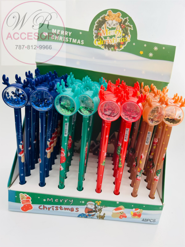 KNV-6458 Bolígrafo Navidad 48pcs