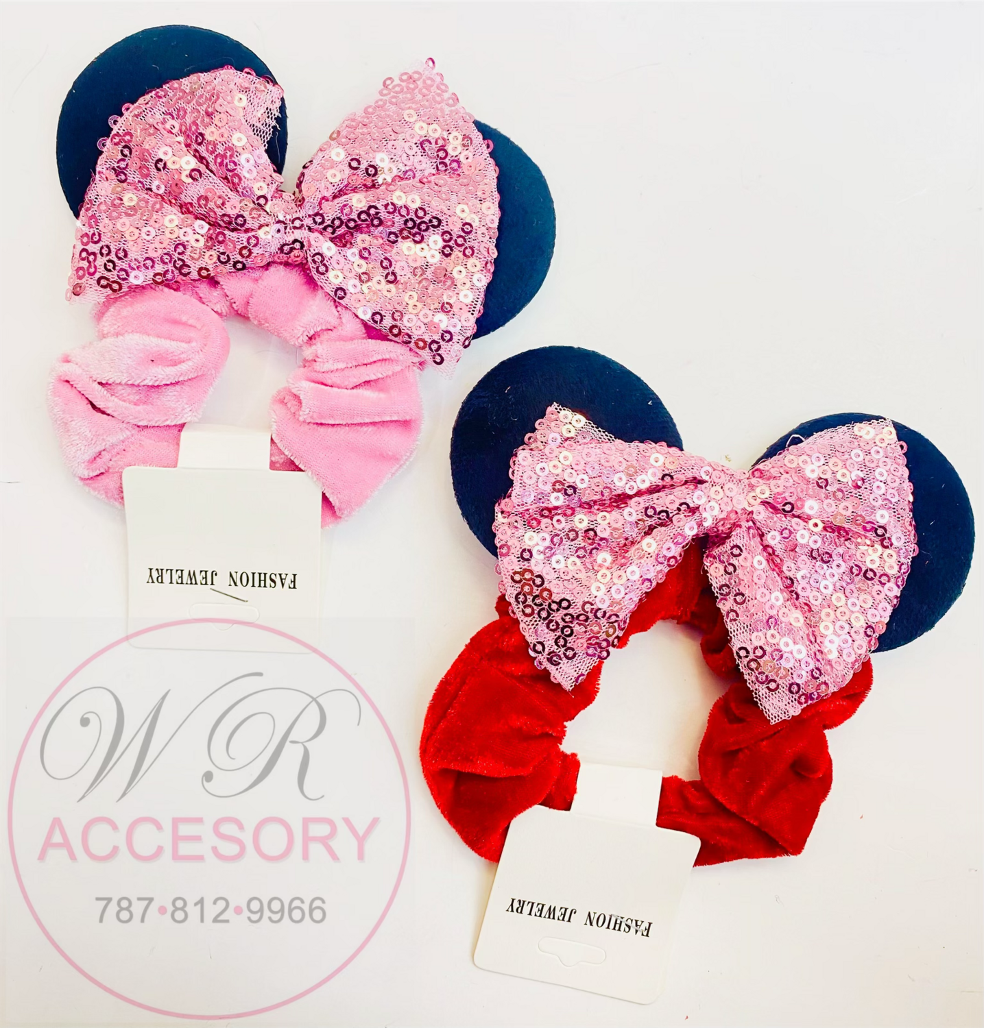 RHS-0143R Moños Minnie 