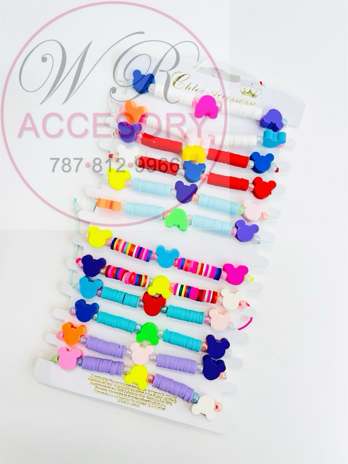 RBT-1617R Pulseras de hilo 