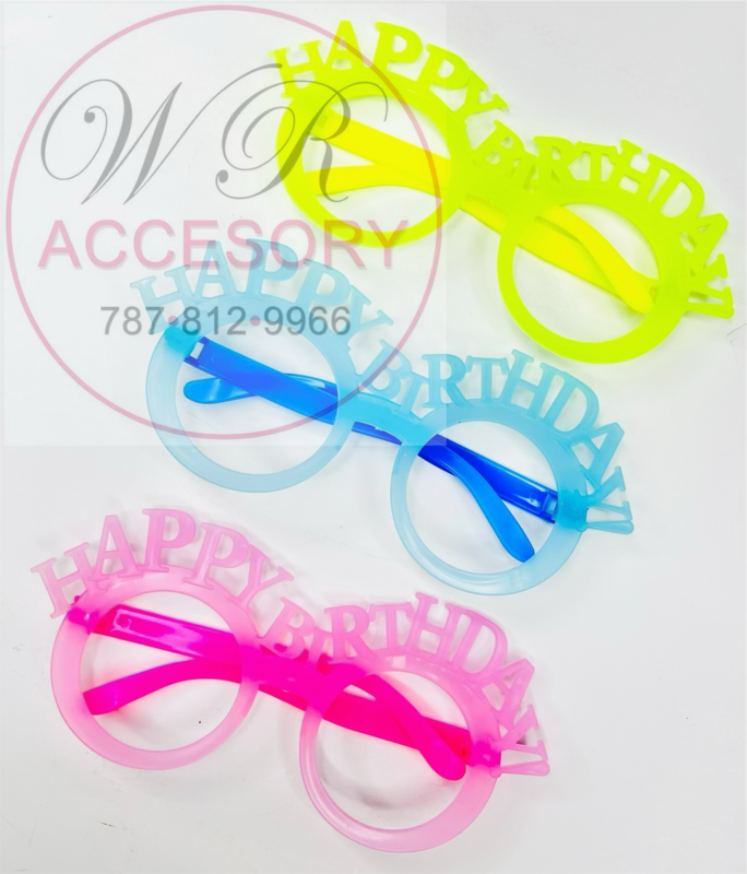 NOV-018 Gafas Happy BirthDay