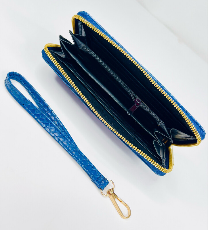 RBG-0388R6 Blue Wallet Dama