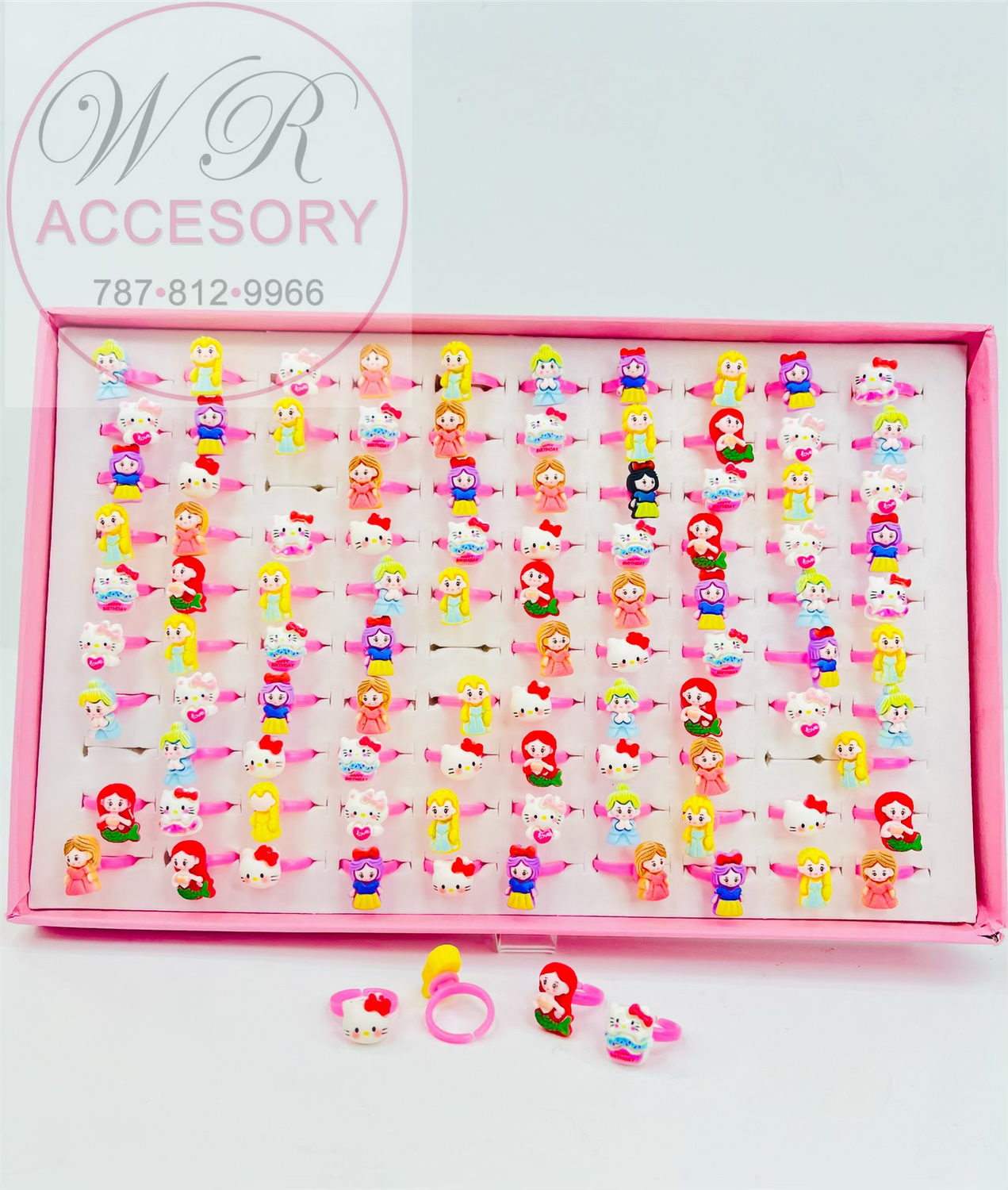 DRN-0109 Sortijas 100 pcs 