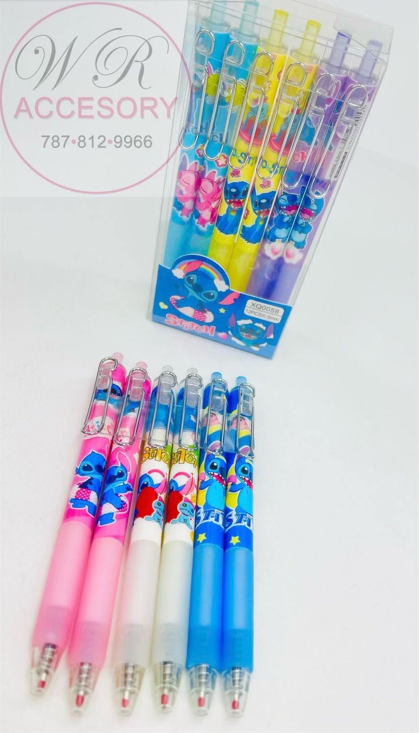 PEN-025 Bolígrafos 12 pcs