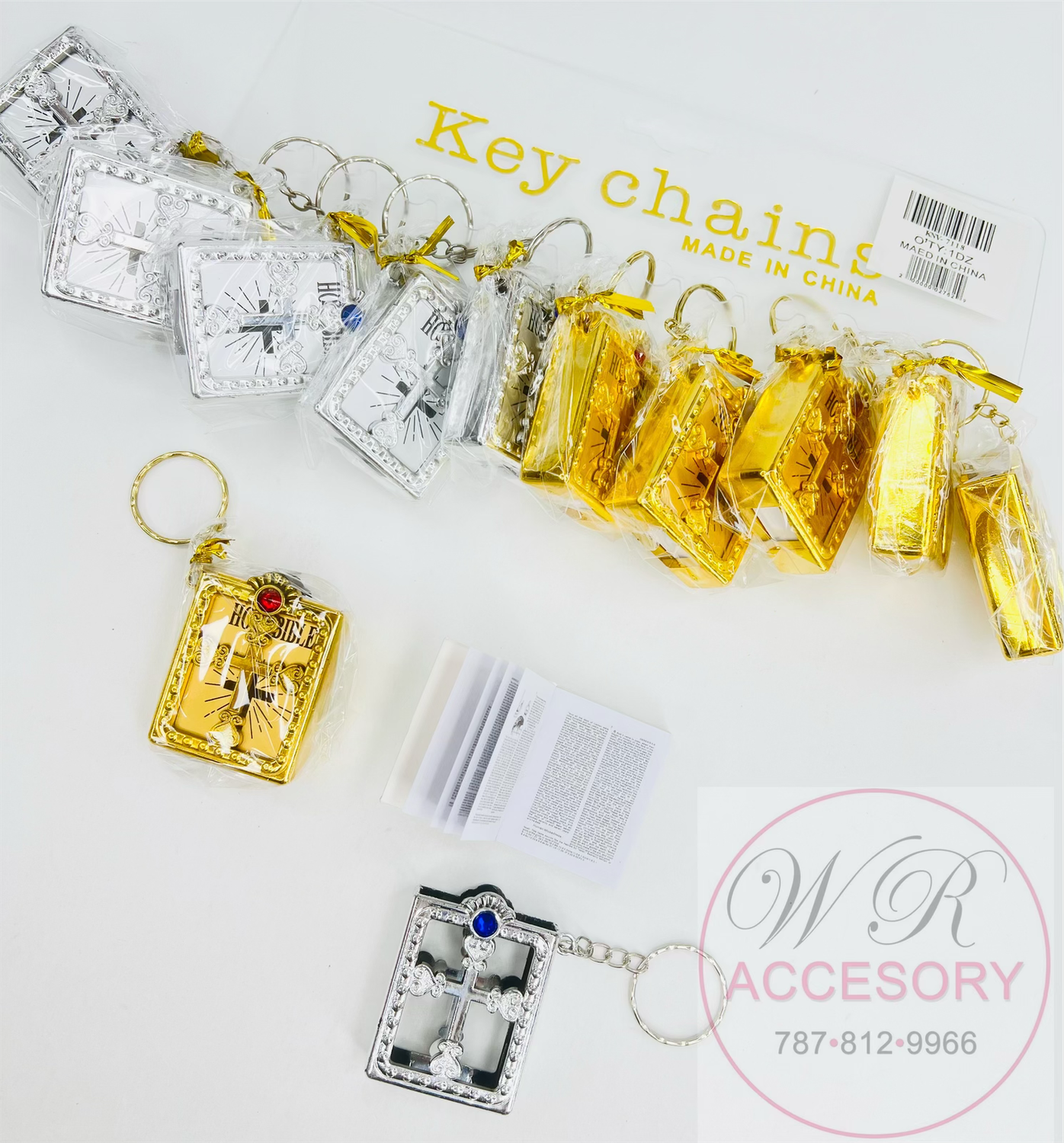 KBC-0544 Holy Bible Keychain 