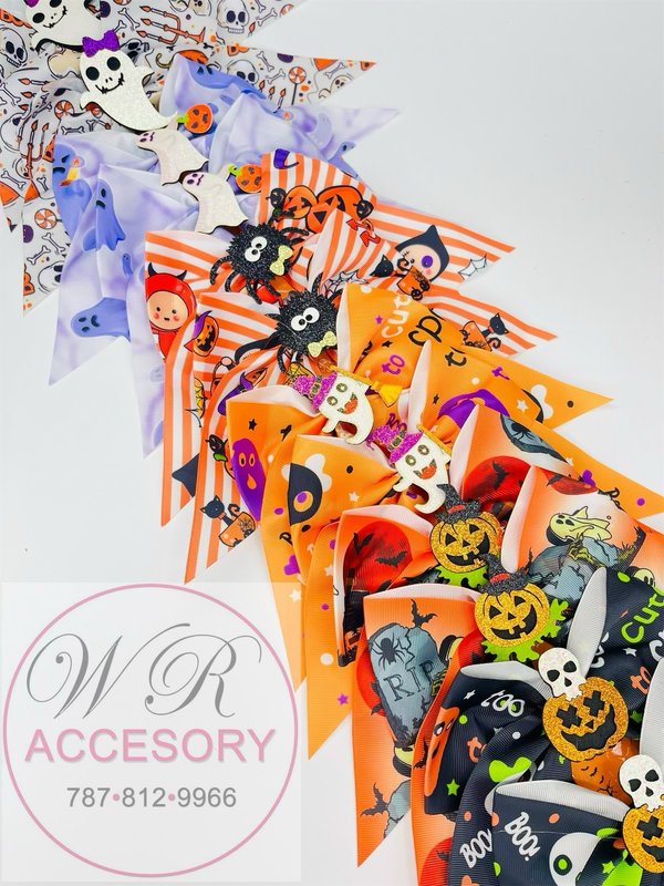 MKC-4600 Lazos de Halloween 12pcs
