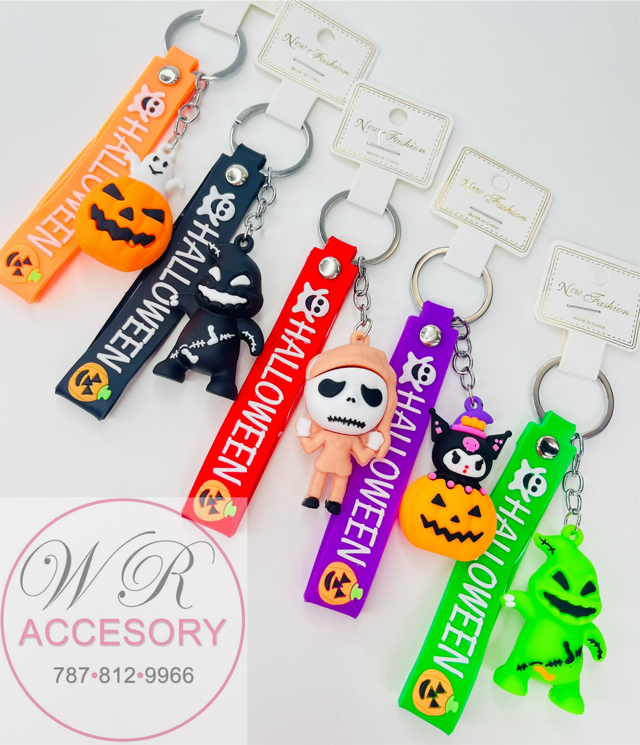 KNV-8115 Llaveros de Halloween 