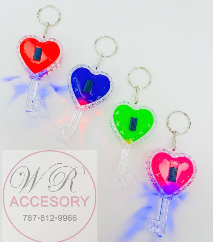 KBC-0604 Llaveros de llaves con luces led 