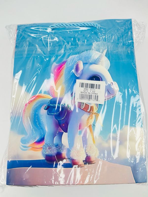 DNV-2311 Bolsas de Regalo de unicornio 12pcs