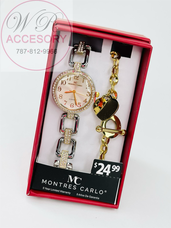 Gift Box Watch + Bracelet #54781-JB